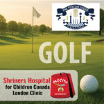 Feature image promoting the 2026 Tuscan 195 Golf Tournament in London, Ontario in support of Shriners Children’s Hospital – London Clinic, highlighting a Masonic charity golf event focused on community impact and fellowship.
